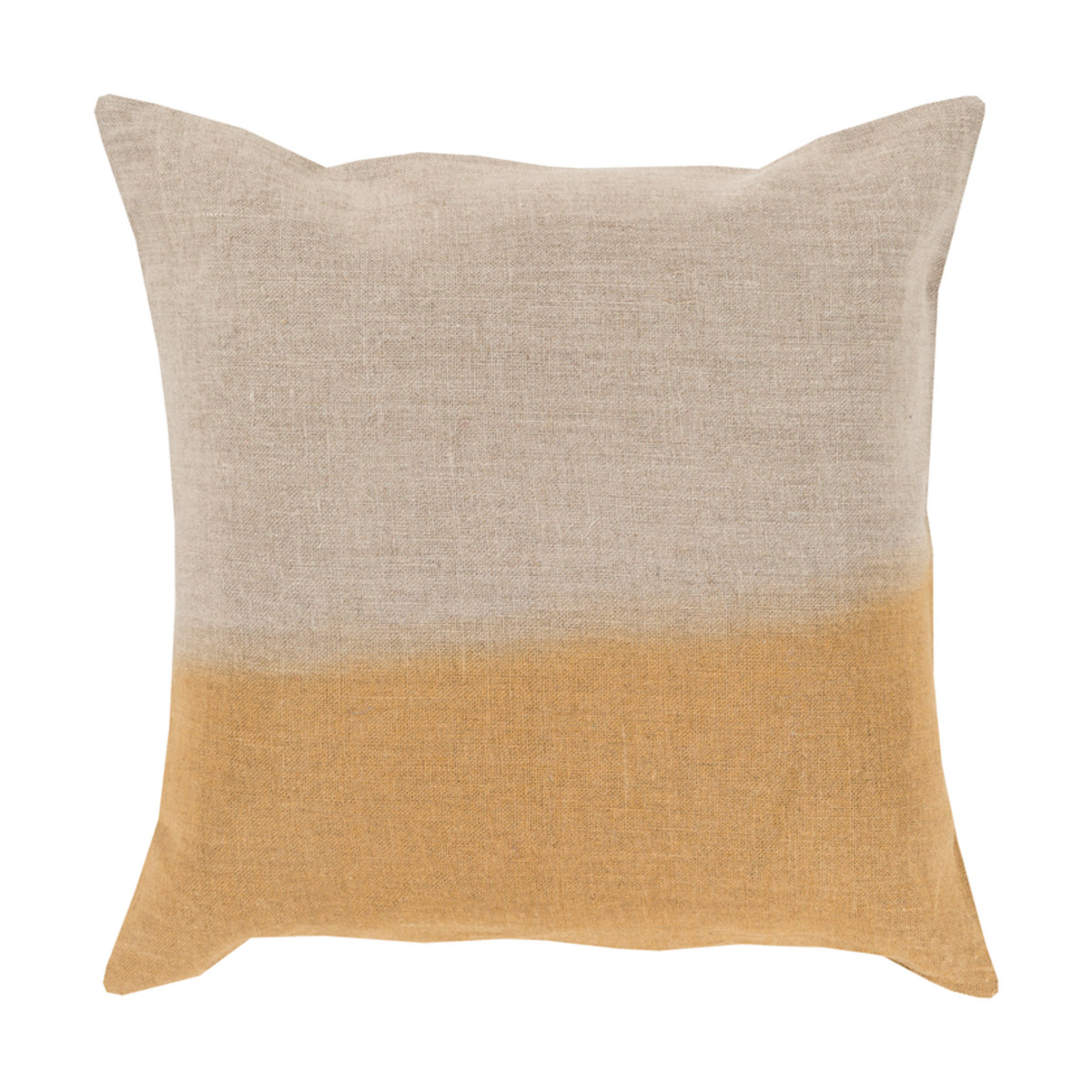 Long Beach 18 X 18 inch Khaki/Tan Pillow Cover