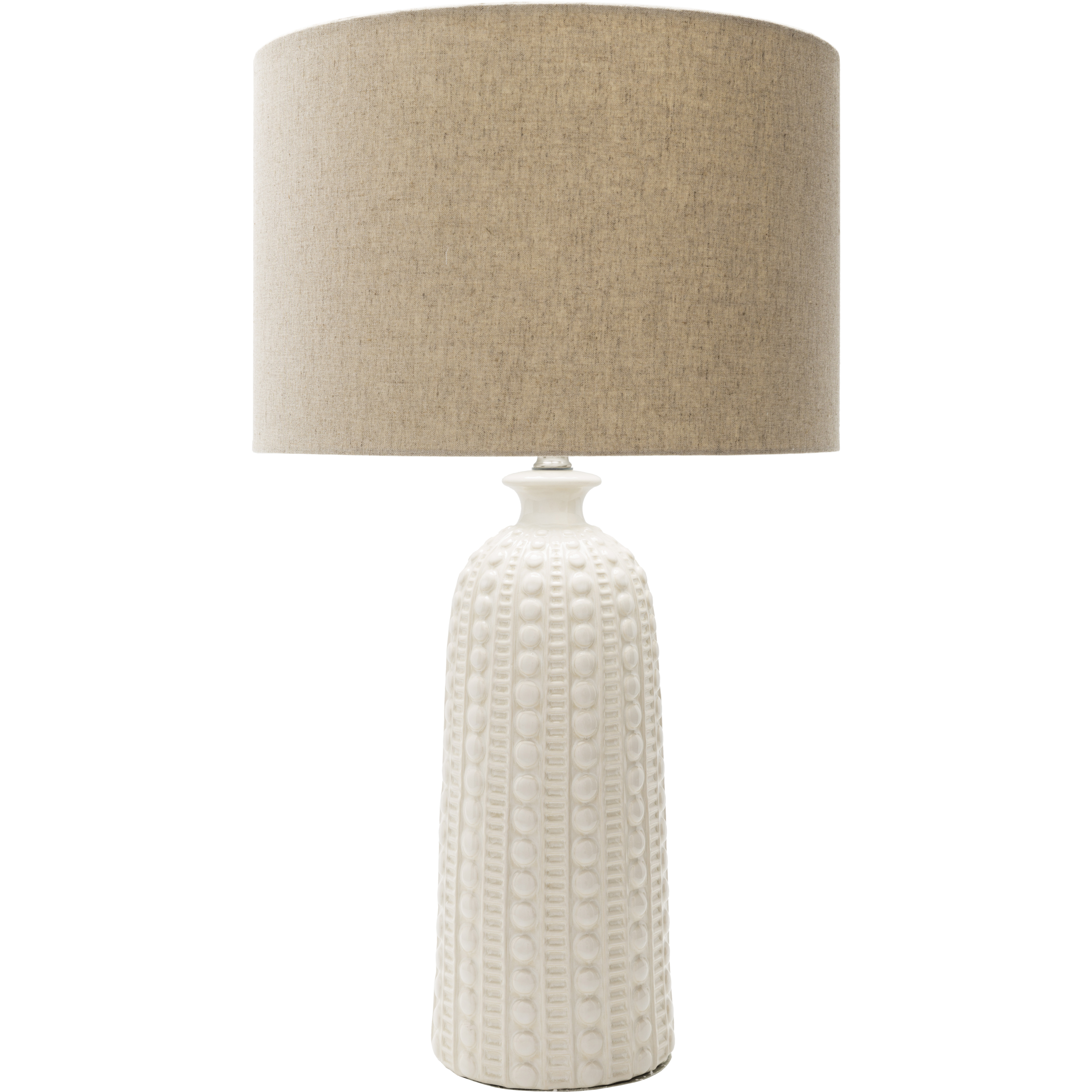 Dana Point 28.75 inch 100 watt Ivory Table Lamp Portable Light