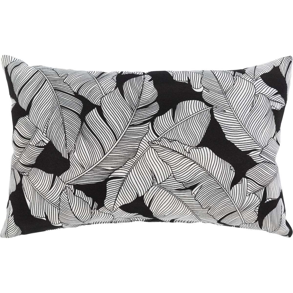 Aquinnah 20 X 13 inch White/Black Pillow Cover