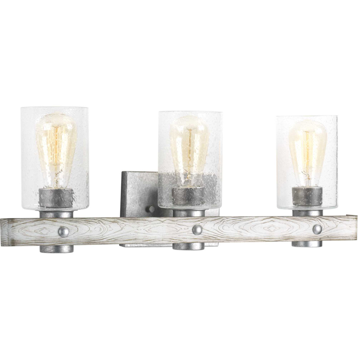 Camps Bay 3 Light 24 inch Galvanized Bath Vanity Wall Light