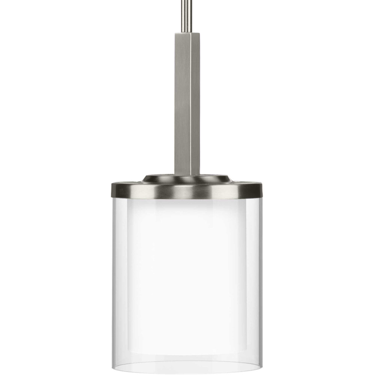 Beaches 1 Light 6.25 inch Brushed Nickel Mini-Pendant Ceiling Light