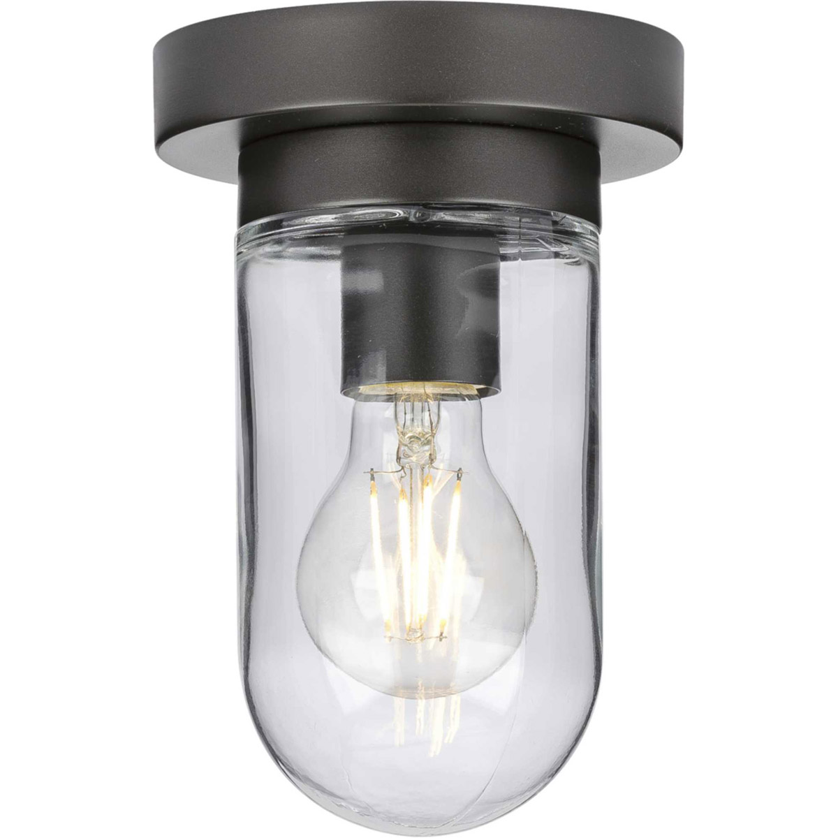 Paia 1 Light 5.13 inch Graphite Flush Mount Ceiling Light