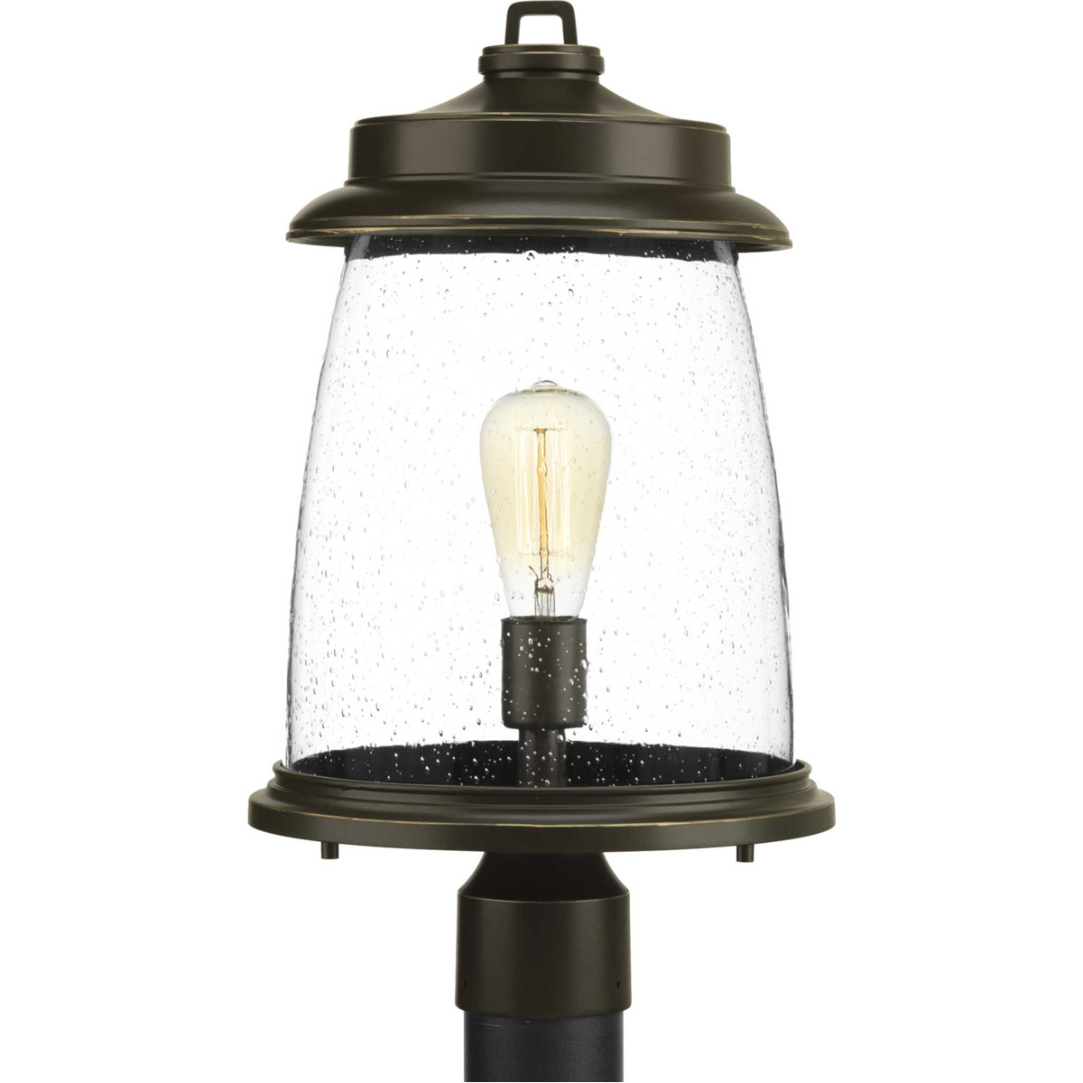 Queenscliff 1 Light 19 inch Antique Bronze Outdoor Post Lantern