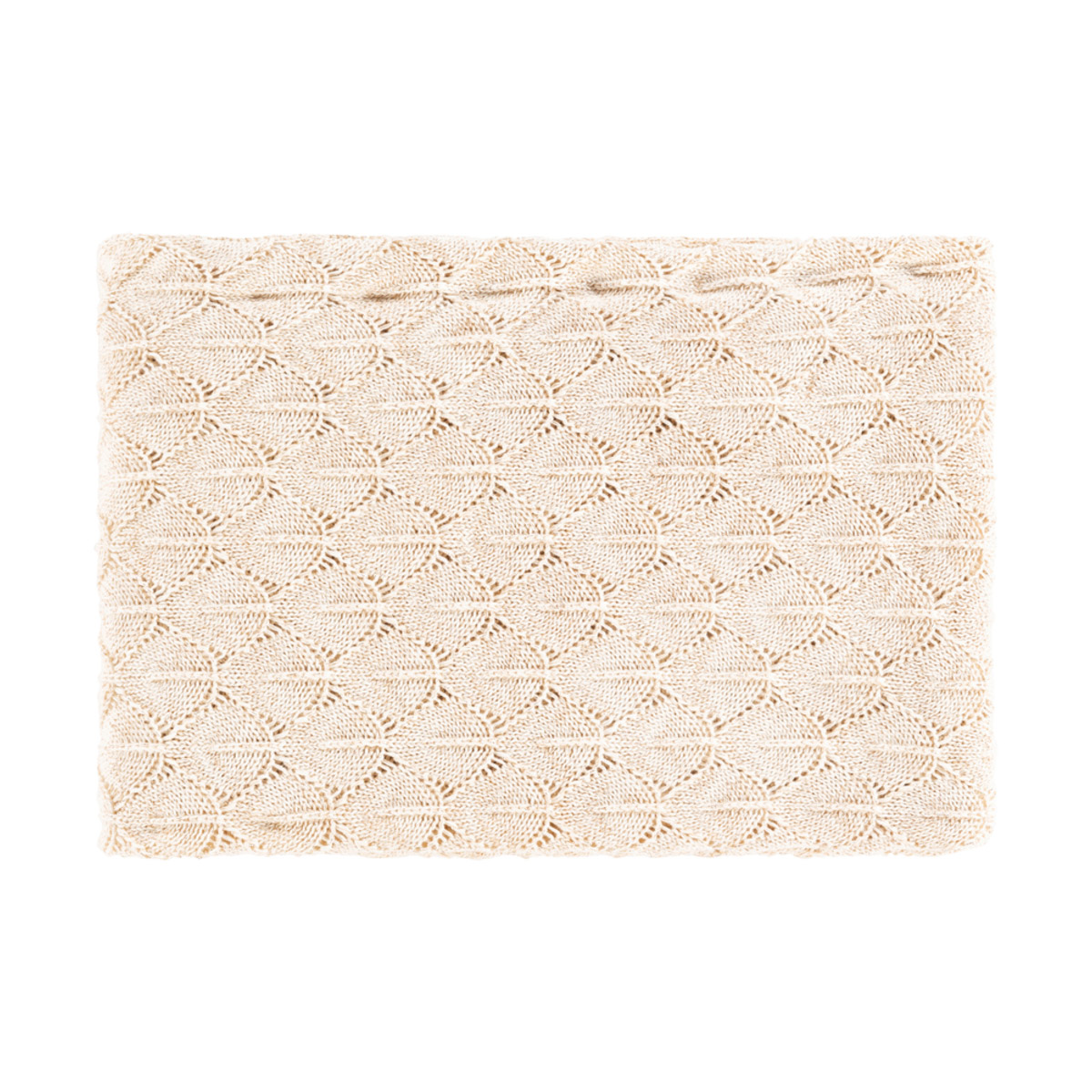 Myrtle Beach 60 X 50 inch Metallic - Champagne Throws