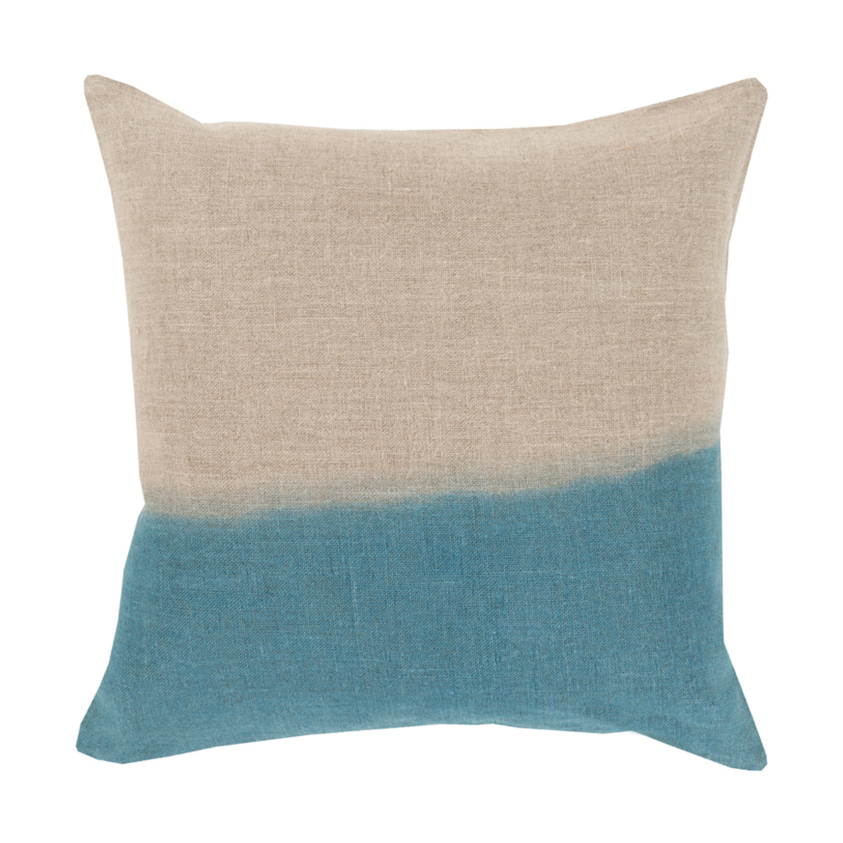 Long Beach 22 X 22 inch Khaki/Teal Pillow Kit