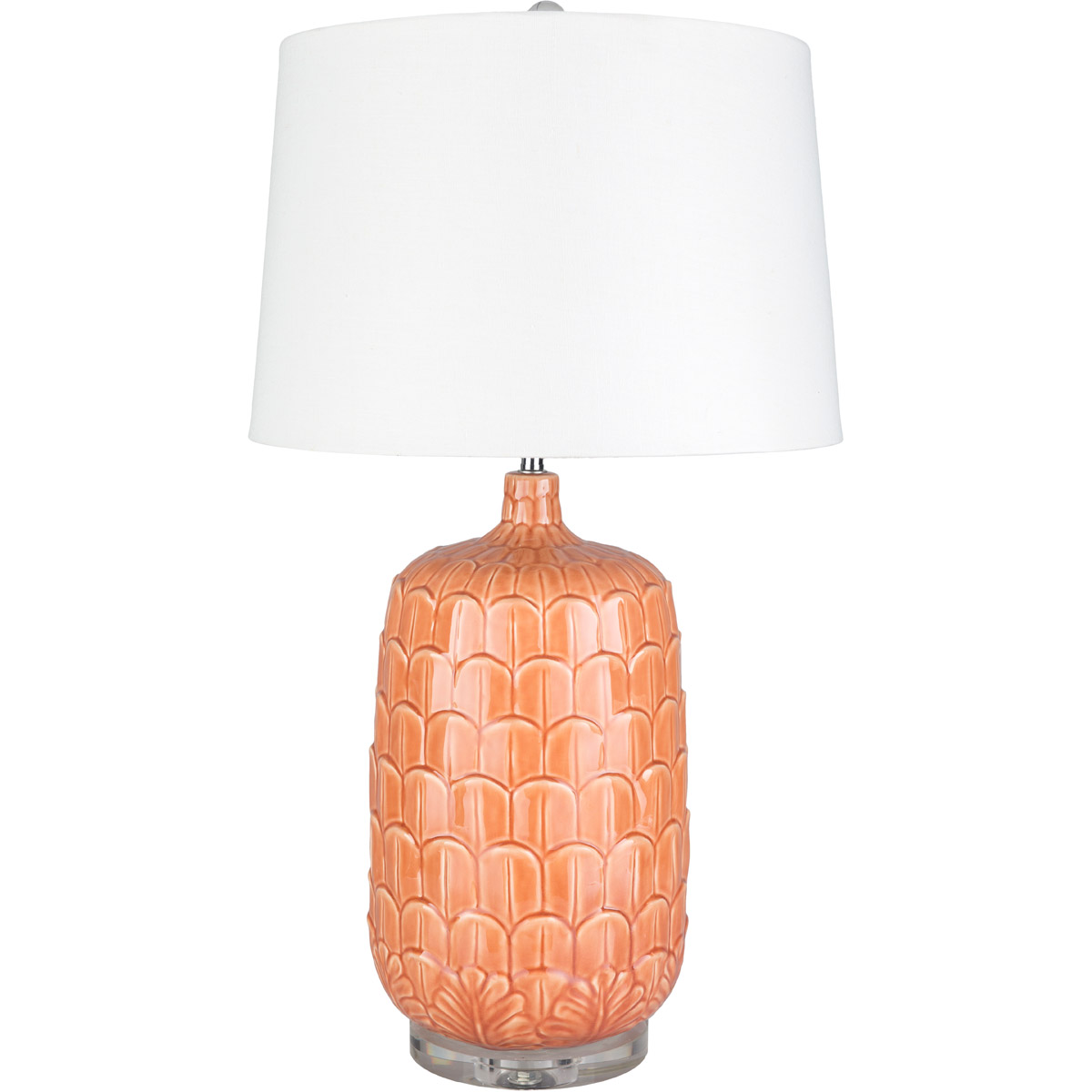Sea Glass 30.75 inch 100 watt Glazed Table Lamp Portable Light