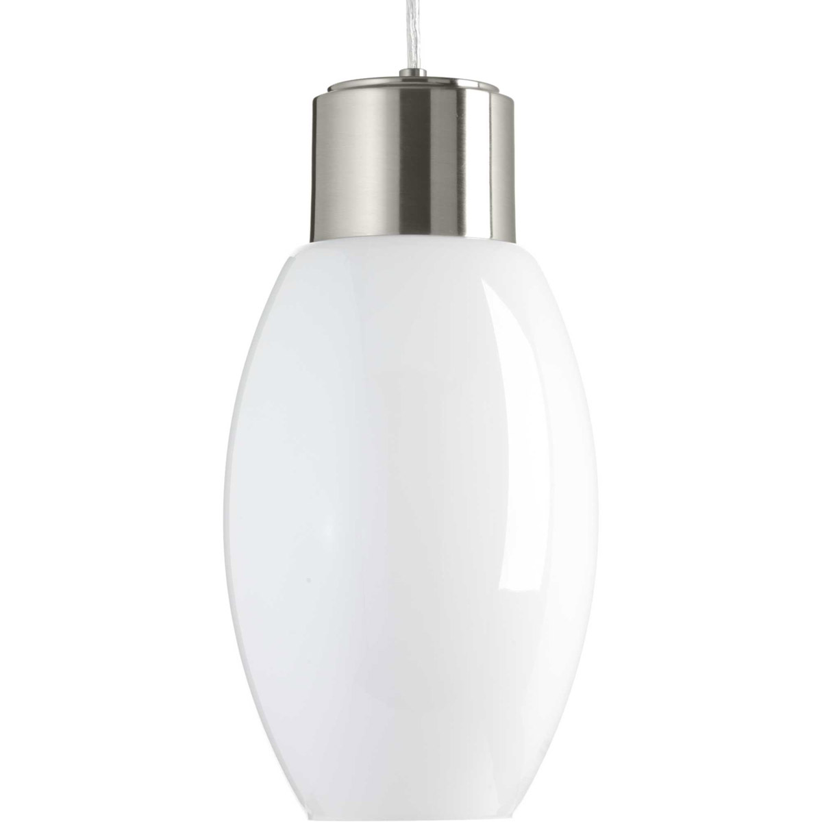 Diamond Head LED 6.63 inch Brushed Nickel Pendant Ceiling Light, Progress LED